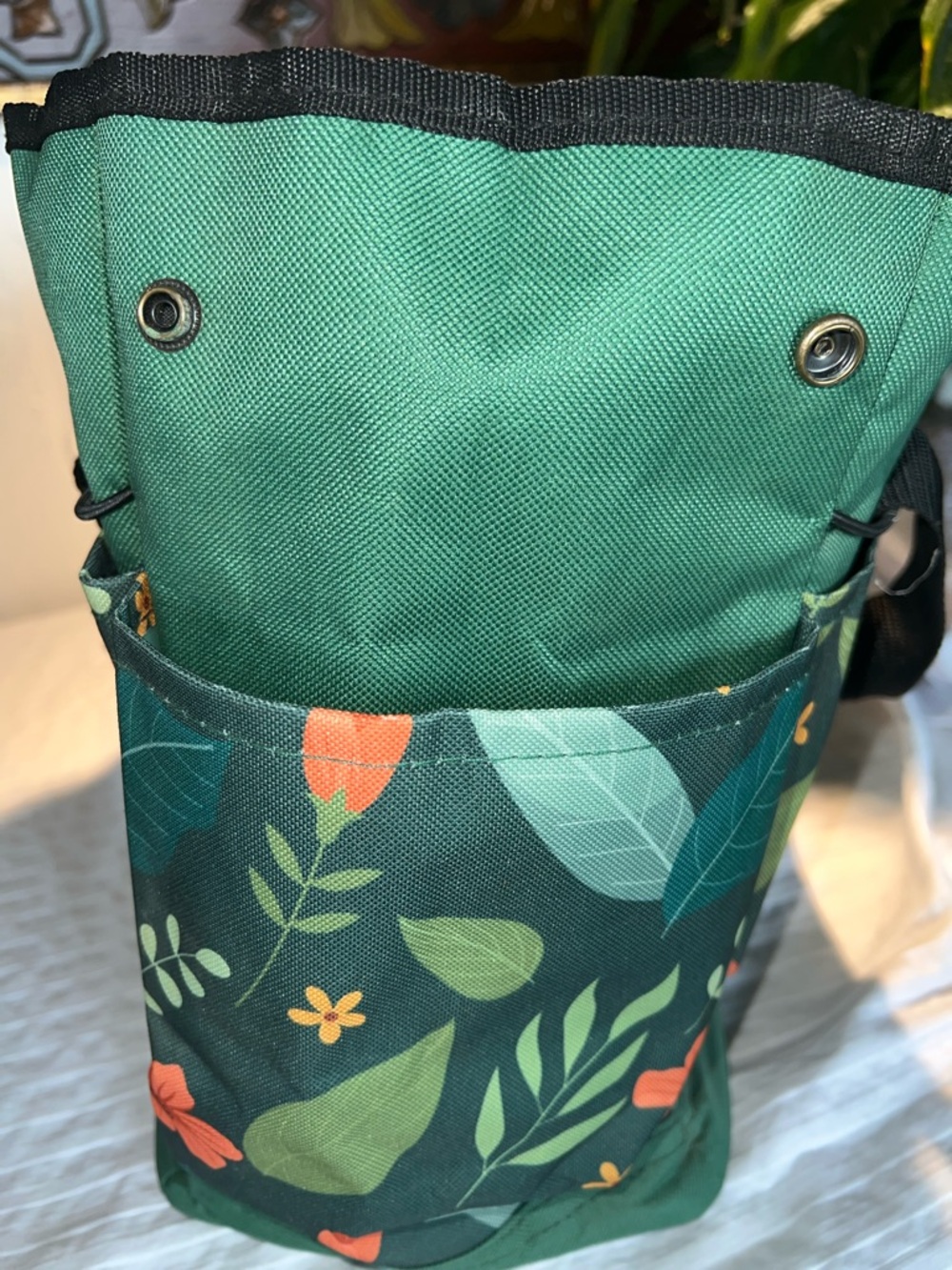 Green Floral Utility Organizer Expandable Tote by GeeDuo Garden Tools - Picture 14 of 16
